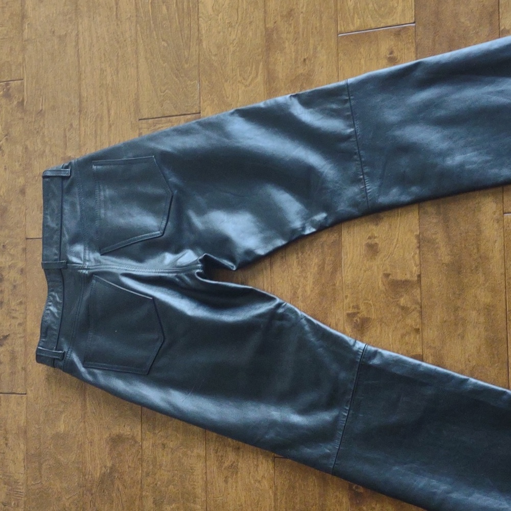 Gap Boot Fit Leather Pants - image 6